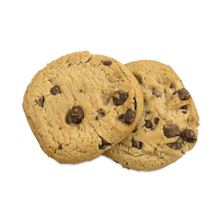 Homestyle Chocolate Chip Cookies, 2.5 oz Pack, 2 Cookies/Pack, 60 Packs/Carton