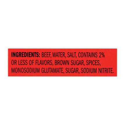 Jumbo Original Beef Steak, 2 oz, 12/Box