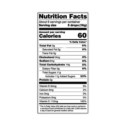 Organic Vitamin C Citrus Grove Drops, 3.3 oz Bag, Assorted Flavors, 3/Pack
