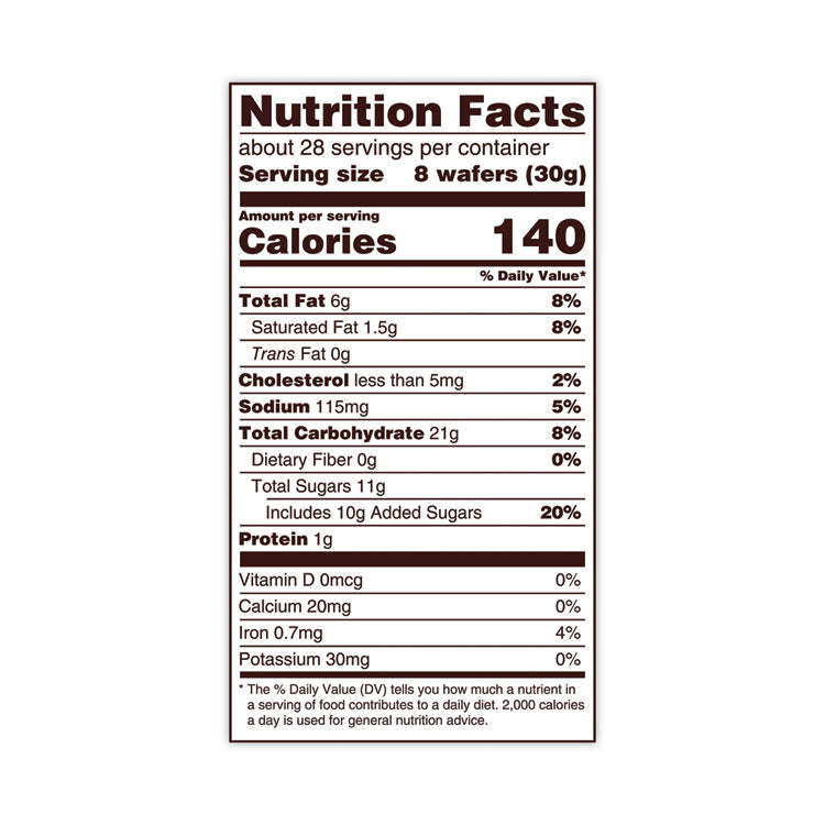 Nilla Wafers, 15 oz Box, 2 Boxes/Pack