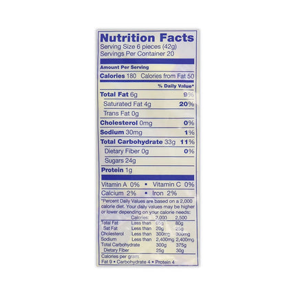 Snack Size Chocolate Candy, 1.83 lb Bag, 120 Pieces/Bag