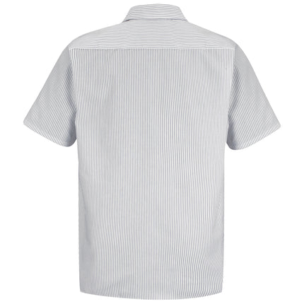 Red Kap® Men's Short Sleeve Striped Work Shirt / SP20CW