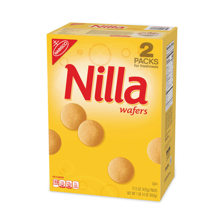 Nilla Wafers, 15 oz Box, 2 Boxes/Pack