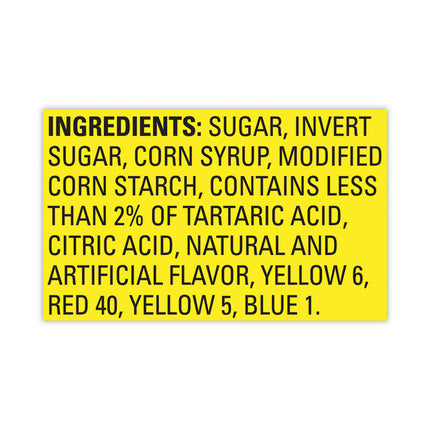 Chewy Candy, Assorted, 2 oz Bags, 24/Pack