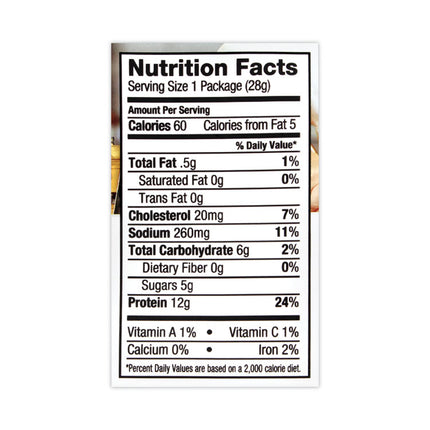 Sriracha Honey Turkey Jerky, 1 oz Pouch, 12/Pack