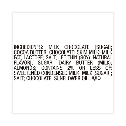 Candy Bar, 1.4 oz Bar, 18/Carton