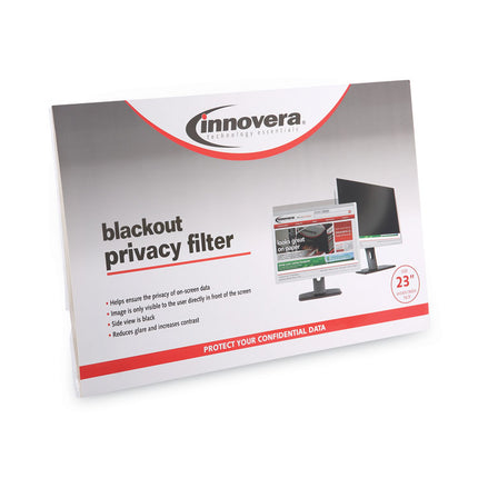 Blackout Privacy Filter for 23" Widescreen Flat Panel Monitor, 16:9 Aspect Ratio