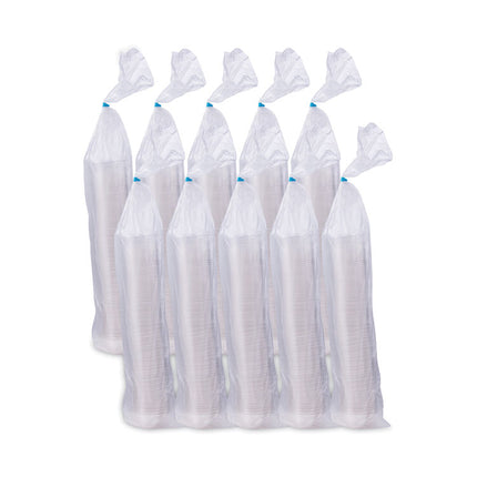 Single Compartment Cup Insert, 3.5 oz, Plastic, Clear, 1,000/Carton