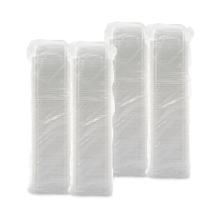 TamperGuard Snack Boxes, 32 oz, 6.3 x 6.3 x 2.6, Clear, Plastic, 300/Carton