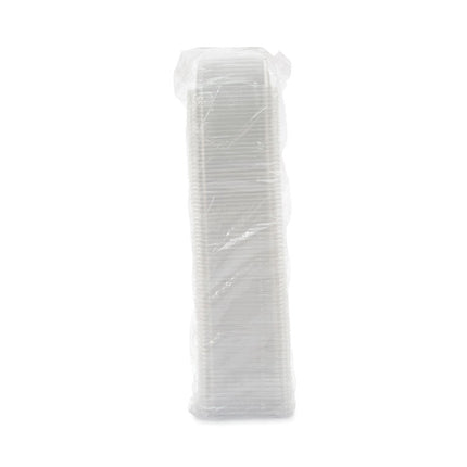 TamperGuard Snack Boxes, 32 oz, 6.3 x 6.3 x 2.6, Clear, Plastic, 300/Carton