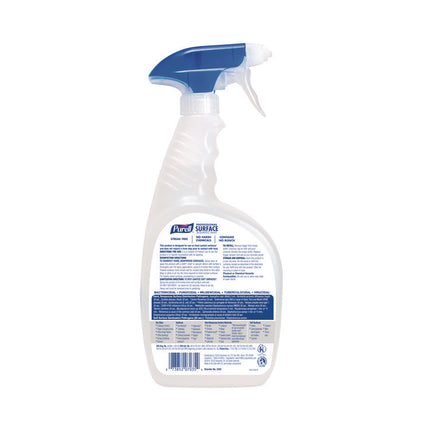 Professional Surface Disinfectant, Fresh Citrus, 32 oz Spray Bottle, 6/Carton