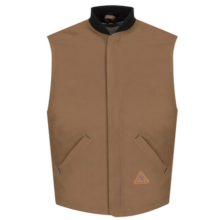 Bulwark® Men's Heavyweight FR Brown Duck Vest Jacket Liner / LLS2BD