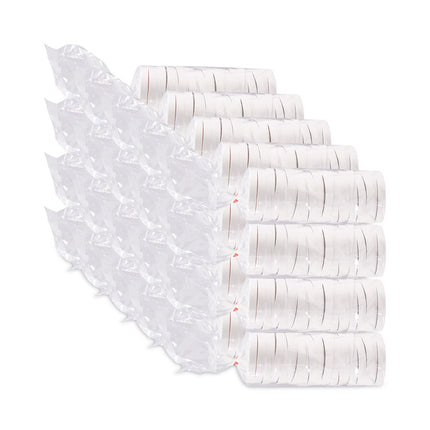 Paper Lids for Food Containers, For 32 oz Containers, Vented, 4.6" Diameter x 0.7" h, White, 25/Bag, 20 Bags/Carton