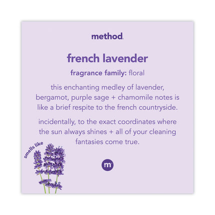 Foaming Hand Wash, French Lavender Scent, 10 oz, 6/Carton