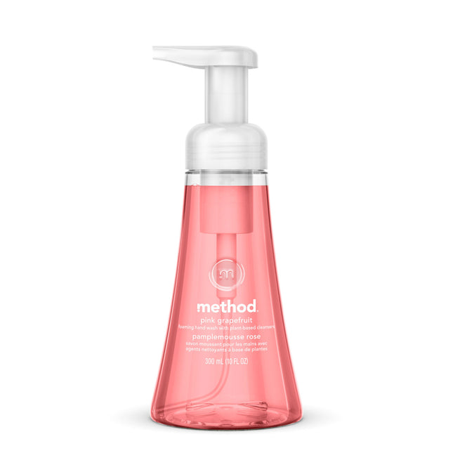 Foaming Hand Wash, Pink Grapefruit Scent, 10 oz