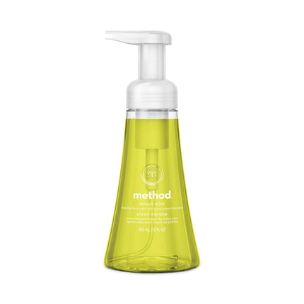 Foaming Hand Wash, Lemon Mint Scent, 10 oz