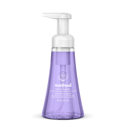 Foaming Hand Wash, French Lavender Scent, 10 oz