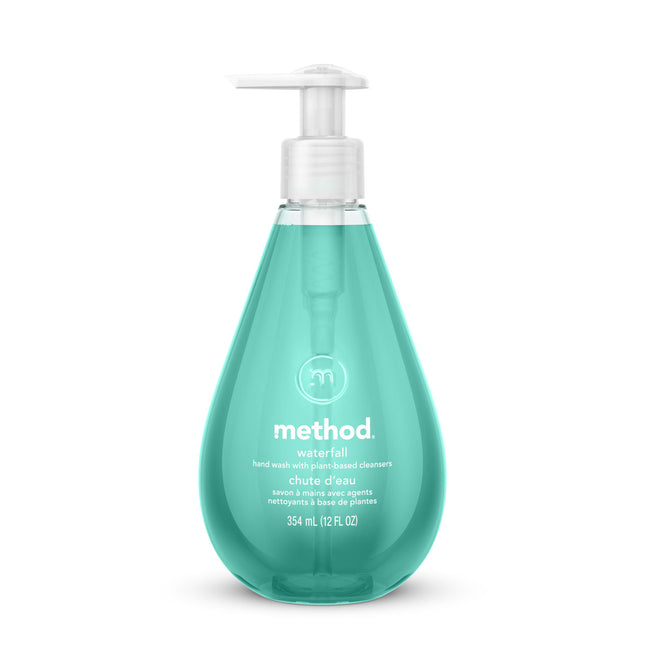 Gel Hand Wash, Waterfall Scent, 12 oz