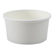 Empress Paper Food / Soup Container Bulk 8 oz White