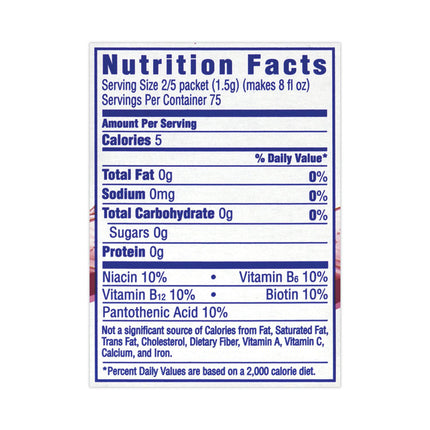 On-The-Go Sugar-Free Drink Mix, Wild Strawberry Energy, 0.13 oz Single-Serving, 30/Pack, 2 Packs/Carton