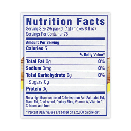 On-The-Go Sugar-Free Drink Mix, Iced Tea, 0.08 oz Single-Serving Tubes, 30/Box, 2 Boxes/Carton