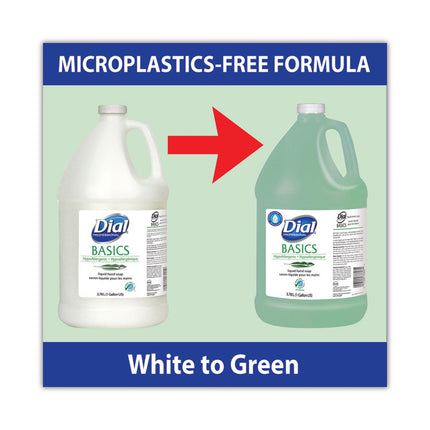 Basics MP Free Liquid Hand Soap Refill, Honeysuckle Scent, 3.78 L, 4/Carton