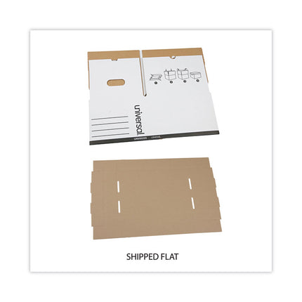 Professional-Grade Heavy-Duty Storage Boxes, Letter/legal Files, White, 12/carton