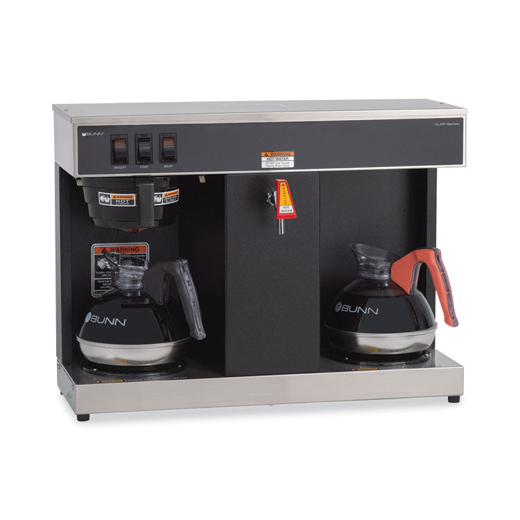 VLPF 12-Cup Automatic Coffee Brewer, Gray/Stainless Steel