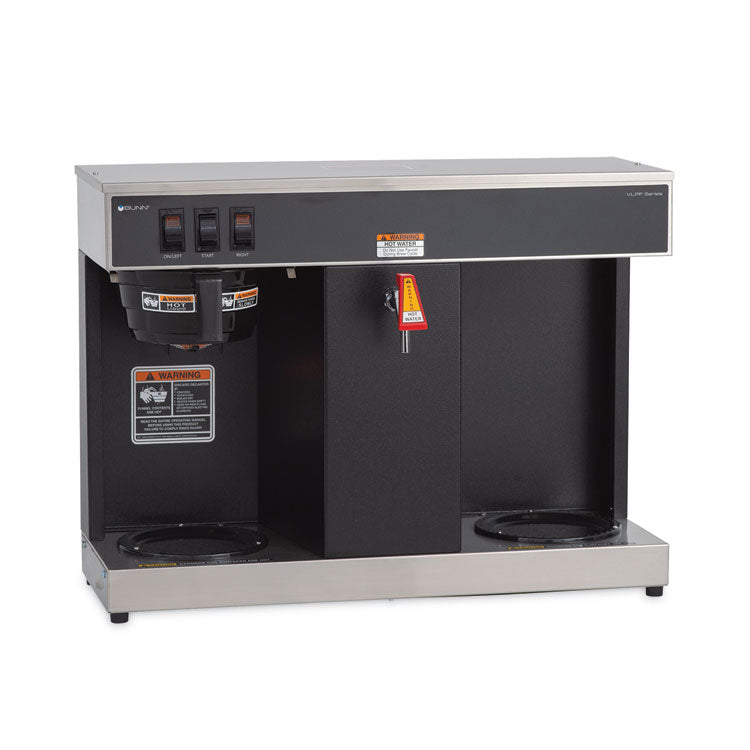 VLPF 12-Cup Automatic Coffee Brewer, Gray/Stainless Steel