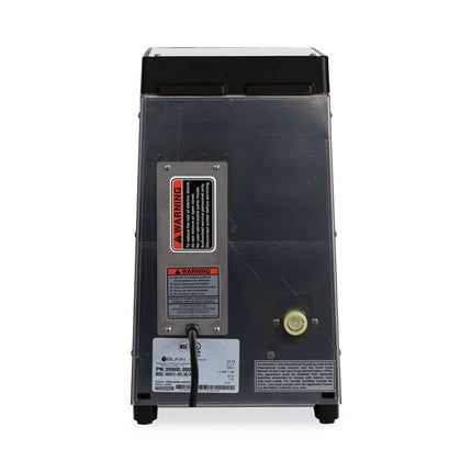 WAVE15-APS Low Profile Automatic Airpot Coffee Brewer, 12-Cup, Gray/Stainless Steel