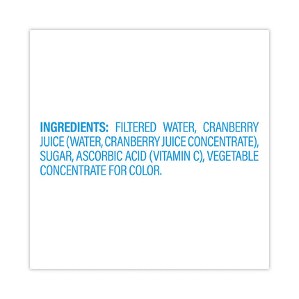 Cranberry Juice Drink, Cranberry, 4 oz Cup, 48/Carton