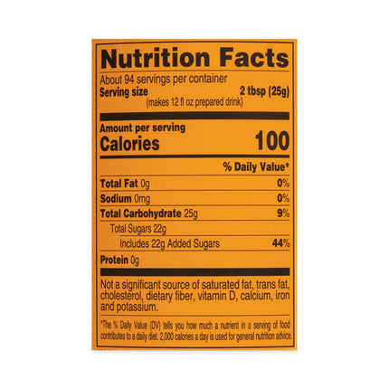 Iced Tea Mix, Lemon, 5.59 lb Tub