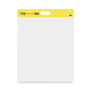 Self-Stick Wall Pad, Unruled, 20 x 23, White, 20 Sheets/Pad, 2 Pads/Pack, 2 Packs/Carton