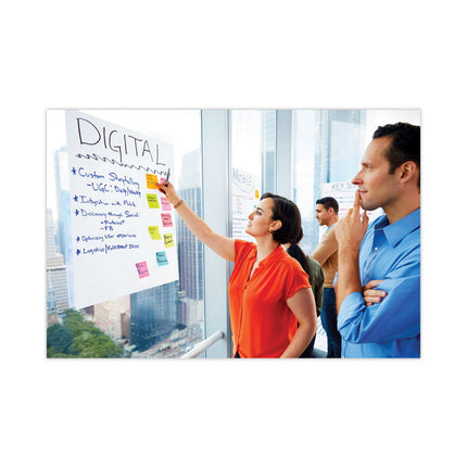 Self-Stick Wall Pad, Unruled, 20 x 23, White, 20 Sheets/Pad, 2 Pads/Pack, 2 Packs/Carton