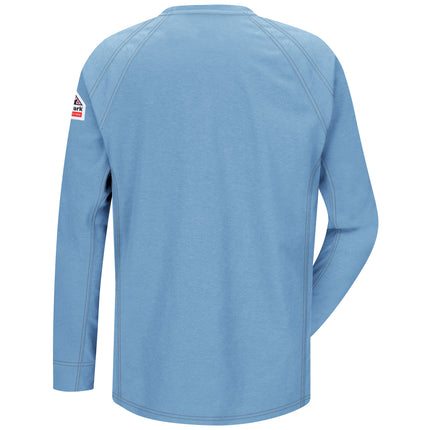 Bulwark® iQ Series® Comfort Knit Men's FR Long Sleeve T-Shirt / QT32BL