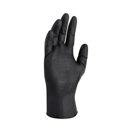 G10 Kraken Grip Nitrile Gloves, Black, 2X-Large, 900/Carton