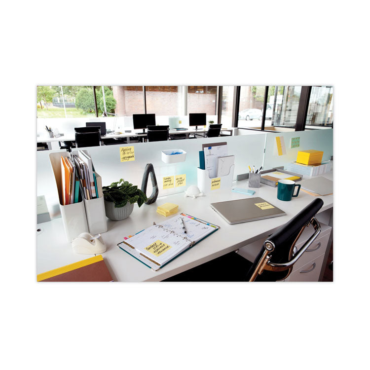 Pads in Canary Yellow, Cabinet Pack, 3" x 3", 90 Sheets/Pad, 24 Pads/Pack