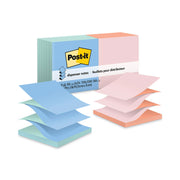 Original Pop-up Refill, Beachside Cafe Collection Alternating-Color Value Pack, 3" x 3", 100 Sheets/Pad, 12 Pads/Pack