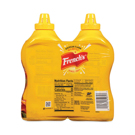 Classic Yellow Mustard, 30 oz Bottle, 2/Pack