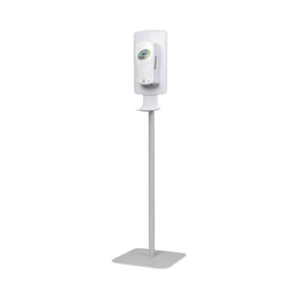 Fit Touch Free Dispenser Floor Stand, 15.7 X 15.7 X 58.3, White