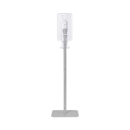 Fit Touch Free Dispenser Floor Stand, 15.7 X 15.7 X 58.3, White