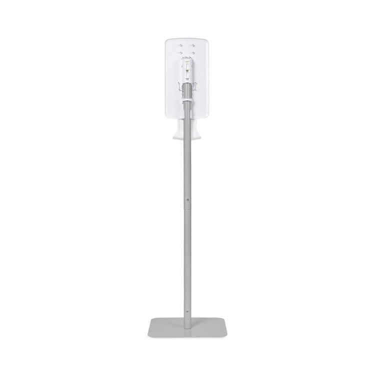 Fit Touch Free Dispenser Floor Stand, 15.7 X 15.7 X 58.3, White