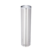 Water Cup Dispenser with Removable Cap, For 4.5 oz to 7 oz Cone and 6 oz to 12 oz Flat Cups, Stainless Steel, 6/Carton