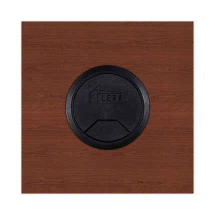 Alera Valencia Series Reversible Return/Bridge Shell, 47.25w x 23.63d x 29.5h, Cherry