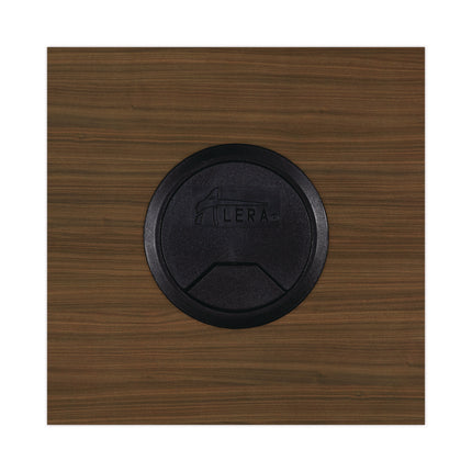 Alera Valencia Series Straight Front Desk Shell, 47.25" X 29.5" X 29.63", Modern Walnut