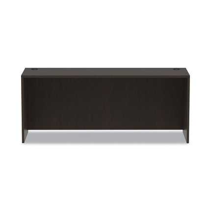 Alera Valencia Series Credenza Shell, 70.88w X 23.63d X 29.5h, Espresso