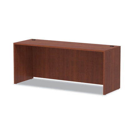 Alera Valencia Series Credenza Shell, 70.88w X 23.63d X 29.5h, Medium Cherry