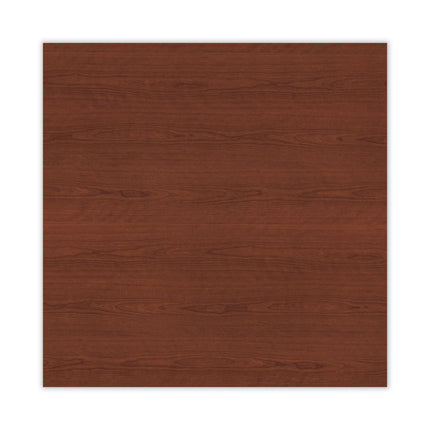 Alera Valencia Series Hutch with Doors, 4 Compartments, 64.75w x 154d x 35.38h, Medium Cherry