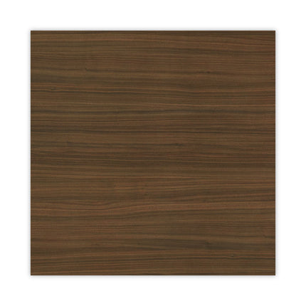 Alera Valencia Series Hutch with Doors, 4 Compartments, 64.75w x 15d x 35.38h, Modern Walnut