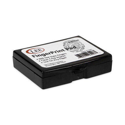 Inkless Fingerprint Pad, 2.25" x 1.75", Black